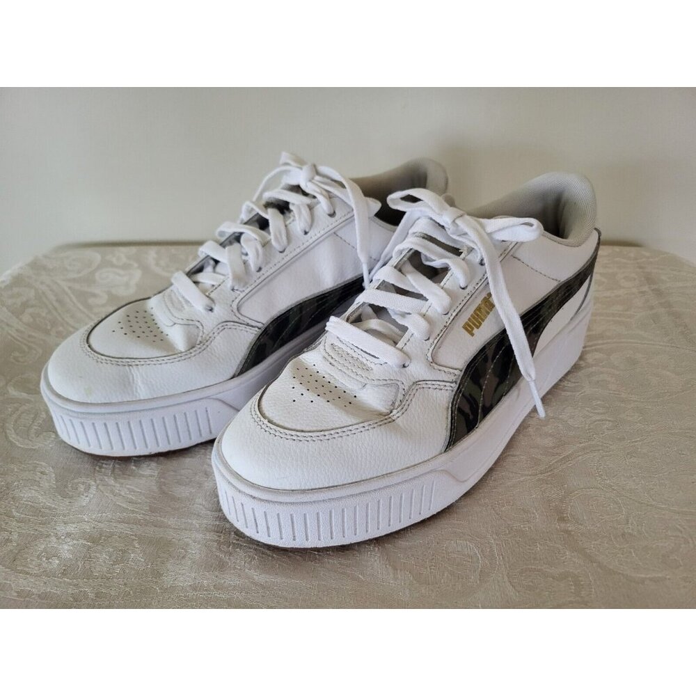 Puma Karmen Rebelle Camo Platform Sneaker/ Shoe Size: 9